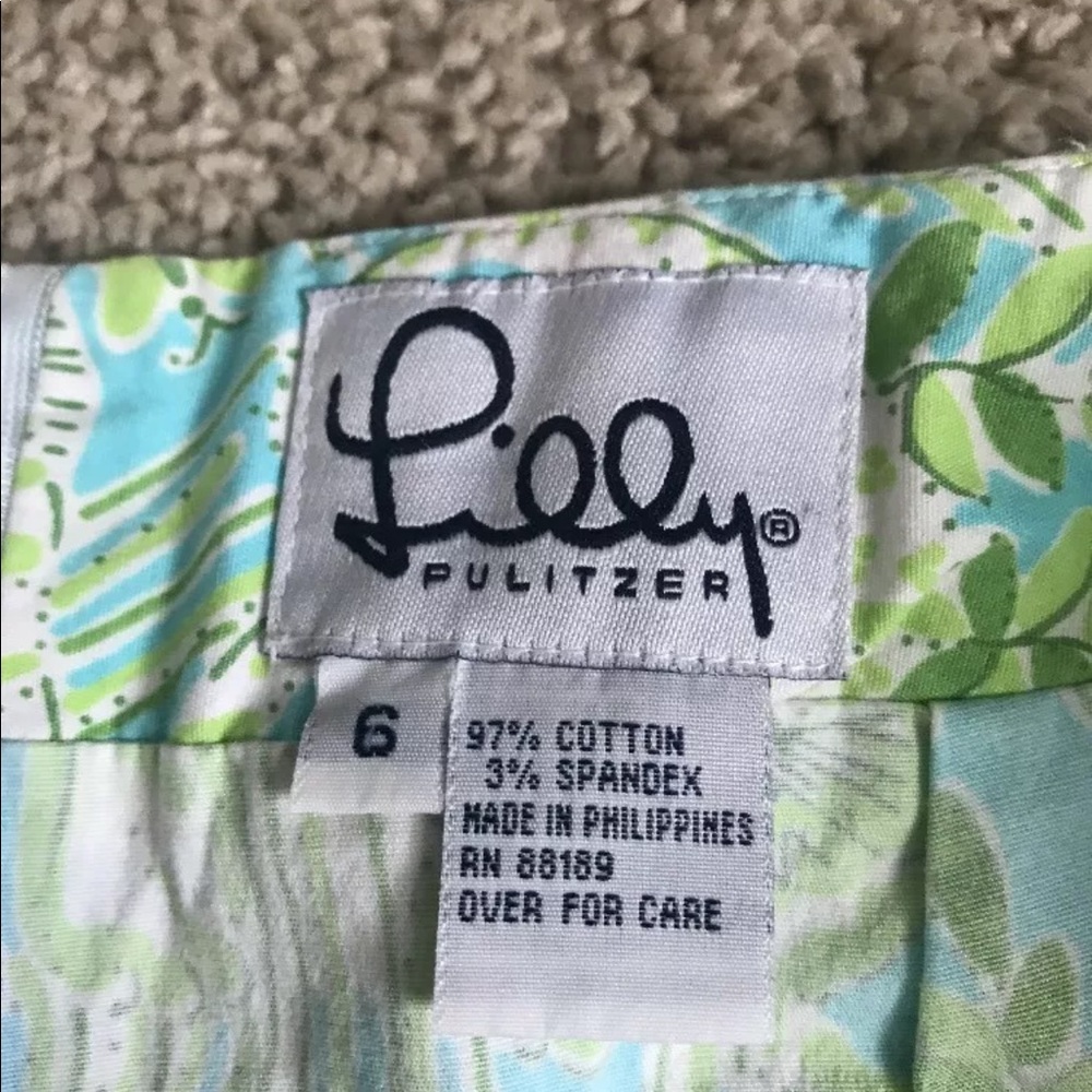 Lilly Pulitzer Skirt/Shorts, Size 6, Great Cond!